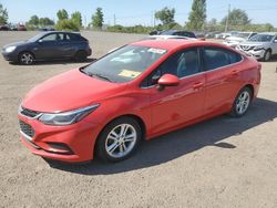 Flood-damaged cars for sale at auction: 2016 Chevrolet Cruze LT