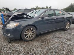 Chevrolet salvage cars for sale: 2011 Chevrolet Malibu LTZ