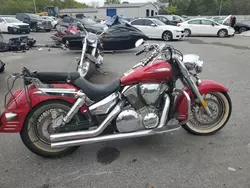 Salvage cars for sale from Copart Glassboro, NJ: 2003 Honda VT1300 S