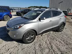 Salvage cars for sale at Franklin, WI auction: 2015 Hyundai Tucson Limited