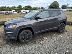 Jeep Compass salvage cars for sale: 2018 Jeep Compass Latitude