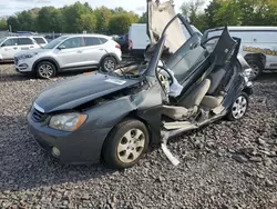 Salvage cars for sale at Chalfont, PA auction: 2005 KIA Spectra LX