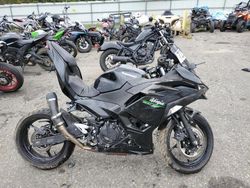 Salvage motorcycles for sale at Pennsburg, PA auction: 2024 Kawasaki EX500