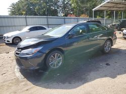 Salvage cars for sale at Austell, GA auction: 2017 Toyota Camry LE