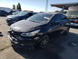 Salvage cars for sale at Hayward, CA auction: 2018 Chevrolet Cruze LS