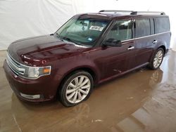 Salvage cars for sale at Mercedes, TX auction: 2018 Ford Flex SEL