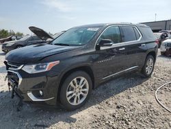 Salvage cars for sale at Wayland, MI auction: 2020 Chevrolet Traverse High Country