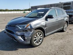 Salvage cars for sale at Fredericksburg, VA auction: 2016 Toyota Rav4 HV Limited