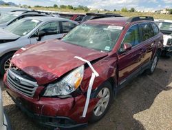 Salvage cars for sale at Colorado Springs, CO auction: 2011 Subaru Outback 2.5I Premium