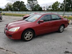 Salvage cars for sale at Rogersville, MO auction: 2007 Honda Accord EX