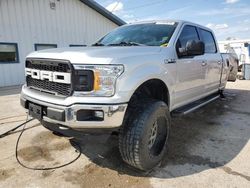 Salvage cars for sale at Pekin, IL auction: 2018 Ford F150 Supercrew