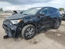 Salvage cars for sale at Homestead, FL auction: 2017 Toyota Rav4 LE