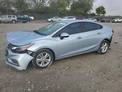 Salvage cars for sale at Cicero, IN auction: 2017 Chevrolet Cruze LT