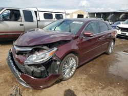 Salvage cars for sale at Brighton, CO auction: 2016 Toyota Avalon XLE