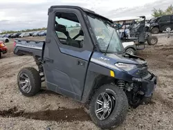 Motos salvage sin ofertas aún a la venta en subasta: 2019 Polaris Ranger XP 1000 EPS Northstar Hvac Edition