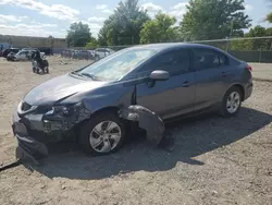 Honda salvage cars for sale: 2014 Honda Civic LX