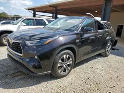 Salvage cars for sale at Tanner, AL auction: 2022 Toyota Highlander XLE