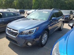 Subaru Vehiculos salvage en venta: 2019 Subaru Outback 2.5I Premium