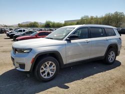 Salvage cars for sale at Las Vegas, NV auction: 2022 Jeep Grand Cherokee L Limited