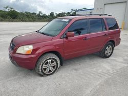 Salvage cars for sale at Fort Pierce, FL auction: 2005 Honda Pilot EXL