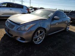 Salvage cars for sale at Elgin, IL auction: 2008 Infiniti G37 Base