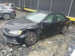 Salvage cars for sale at Waldorf, MD auction: 2015 Volkswagen Jetta SE