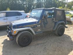 Jeep salvage cars for sale: 2005 Jeep Wrangler X