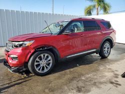 Rental Vehicles for sale at auction: 2021 Ford Explorer Limited