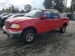 Salvage cars for sale at Graham, WA auction: 2003 Ford F150 Supercrew