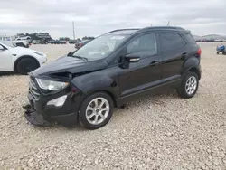 2020 Ford Ecosport SE en venta en Taylor, TX