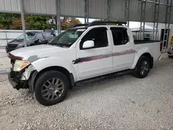 Salvage trucks for sale at Rogersville, MO auction: 2005 Nissan Frontier Crew Cab LE