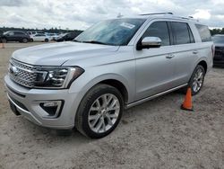 Ford salvage cars for sale: 2018 Ford Expedition Platinum