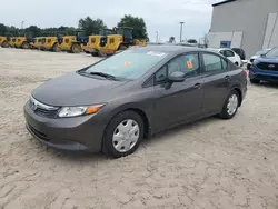 Honda salvage cars for sale: 2012 Honda Civic LX