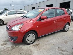 Mitsubishi salvage cars for sale: 2019 Mitsubishi Mirage ES