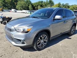 Salvage cars for sale at Mendon, MA auction: 2016 Mitsubishi Outlander Sport ES