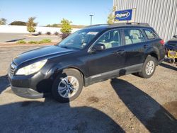 Salvage cars for sale at Mcfarland, WI auction: 2010 Subaru Outback 2.5I