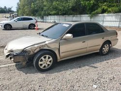 Vehiculos salvage en venta de Copart Knightdale, NC: 2002 Honda Accord EX