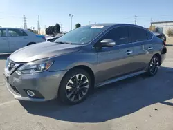 Salvage cars for sale at Wilmington, CA auction: 2016 Nissan Sentra S