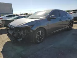 Salvage cars for sale at North Las Vegas, NV auction: 2024 Nissan Sentra SV