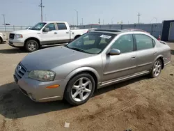 Nissan salvage cars for sale: 2002 Nissan Maxima GLE