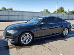 Salvage cars for sale at Littleton, CO auction: 2016 Audi A6 Premium Plus