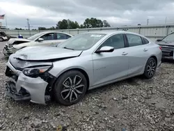 Chevrolet salvage cars for sale: 2018 Chevrolet Malibu LT