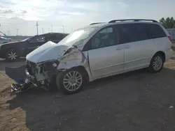 Salvage cars for sale at Greenwood, NE auction: 2007 Toyota Sienna XLE