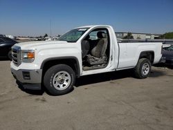 Salvage trucks for sale at Bakersfield, CA auction: 2015 GMC Sierra C1500