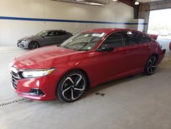 Salvage cars for sale at Sandston, VA auction: 2021 Honda Accord Sport SE