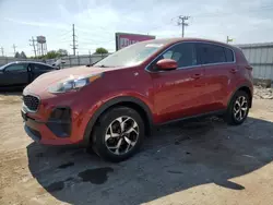 Salvage cars for sale at Chicago Heights, IL auction: 2020 KIA Sportage LX