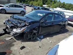 Salvage cars for sale at Exeter, RI auction: 2022 Nissan Sentra SR