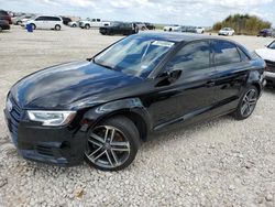 Salvage cars for sale at Taylor, TX auction: 2020 Audi A3 Premium