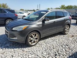 Salvage cars for sale at Barberton, OH auction: 2015 Ford Escape Titanium