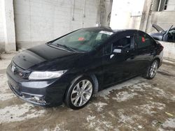 Salvage cars for sale at Fredericksburg, VA auction: 2012 Honda Civic SI